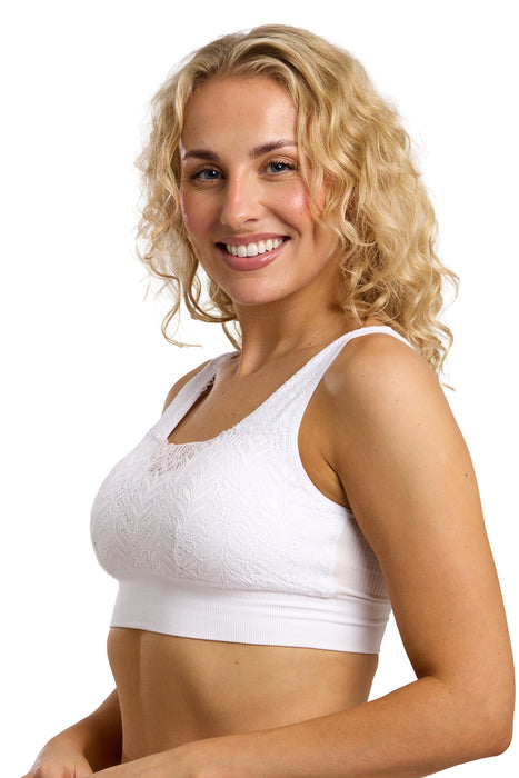 2 Pack Stretch Seamfree Anti Chaff Bralet