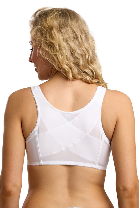 Front Fastener Bra With Back Support