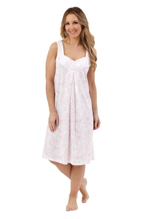 Marlon Sleeveless Cotton Jersey Nightdress