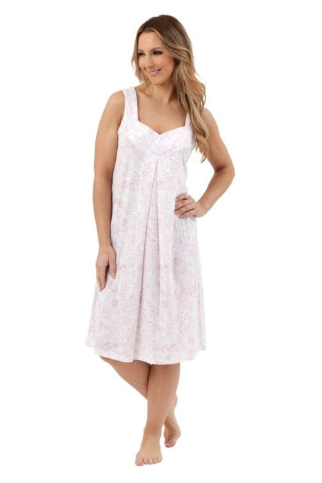 Marlon Sleeveless Cotton Jersey Nightdress