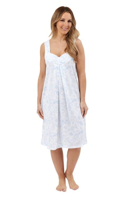 Marlon Sleeveless Cotton Jersey Nightdress