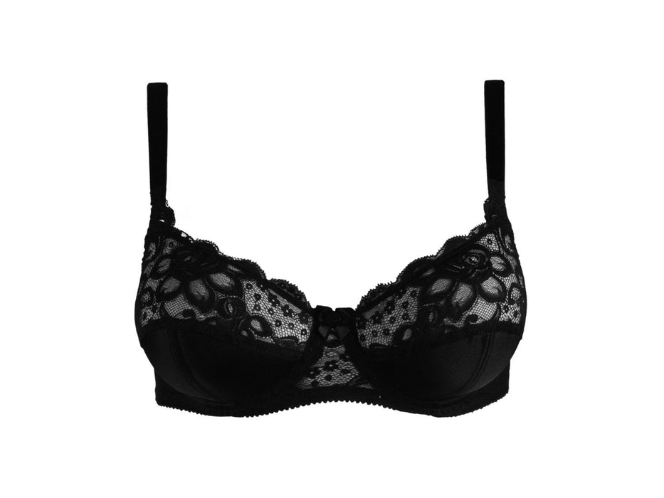 Silhouette Paysanne Full Cup Underwired Bra (Black)