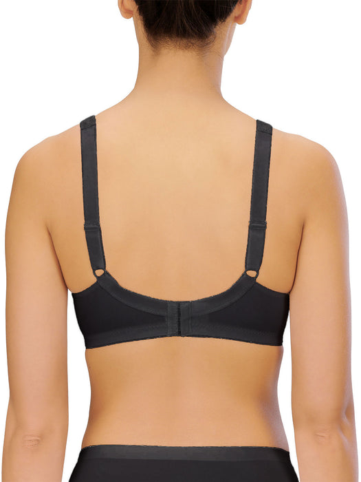 Naturana Soft Cup Firm Control Bra Black up to F Cup Style 5046