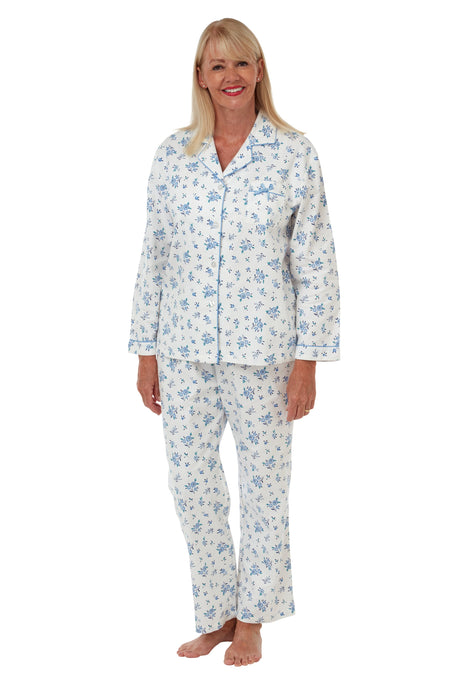 Marlon Winceyette Ladies Classic Pyjamas