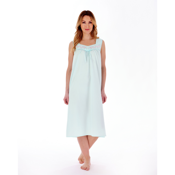 Slenderella Sleeveless Cotton Polyester Nightdress Sandras Online