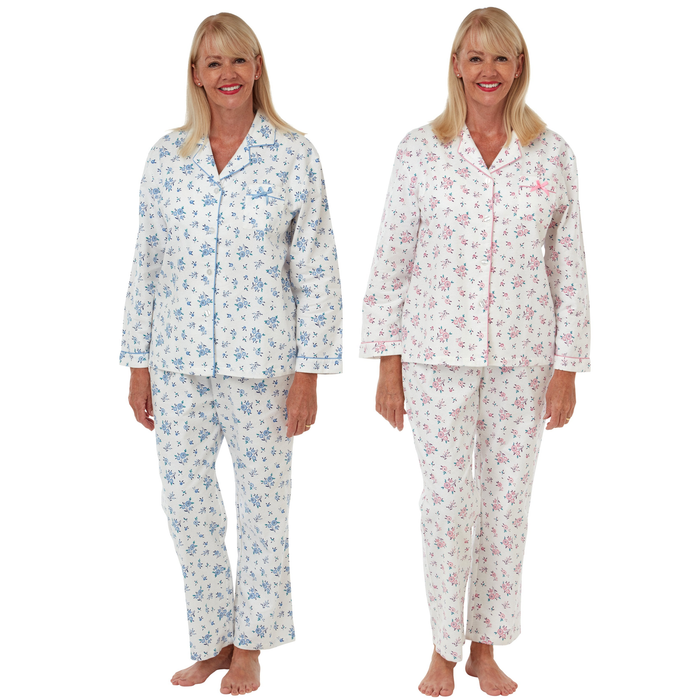 Marlon Winceyette Ladies Classic Pyjamas