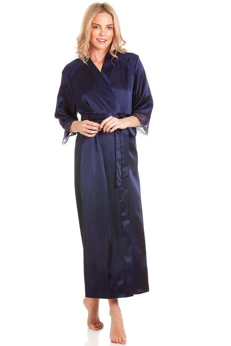 Silk Robe Fiorella | Luxurious - Linen Boutique