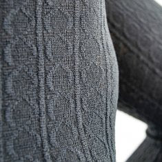 Couture Cable Knit Fleece lined Tights